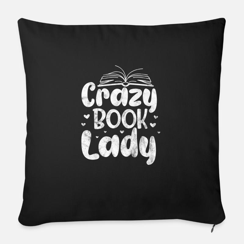 Lesen - Sofakissen mit Füllung 45 x 45 cm - Schwarz
