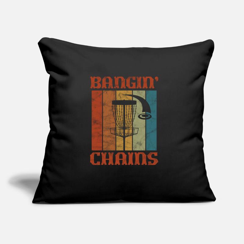 Disc Golf Coussin et housse de 45 x 45 cm