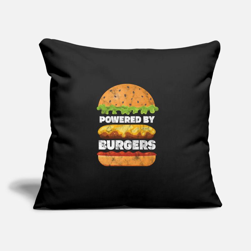 Burger Sofakissen mit Füllung 45 x 45 cm