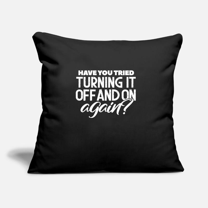 Support technique Computer It Admin Cadeau Coussin et housse de 45 x 45 cm