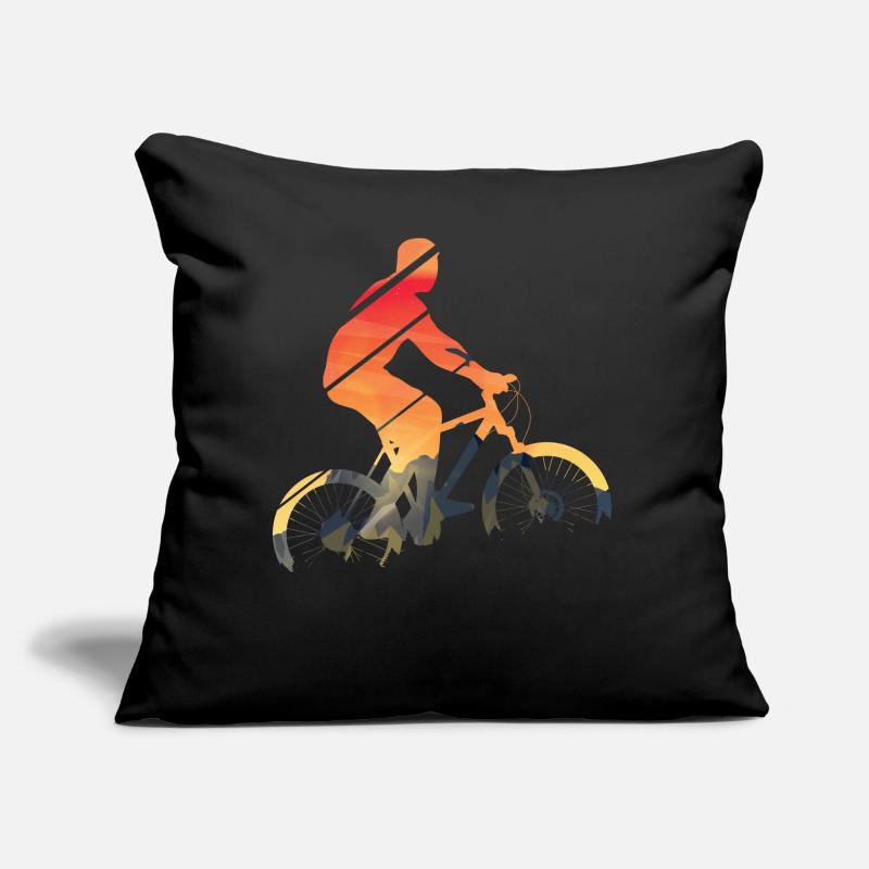 Vélo VTT Coussin et housse de 45 x 45 cm