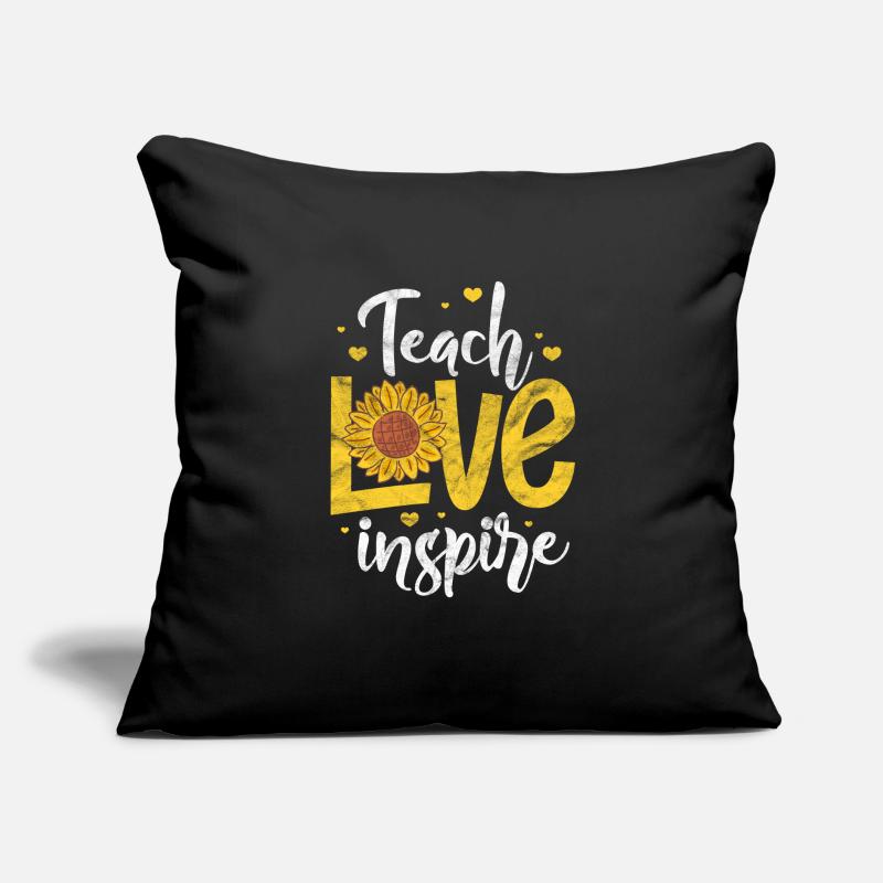 Enseignant Enseignant Coussin et housse de 45 x 45 cm