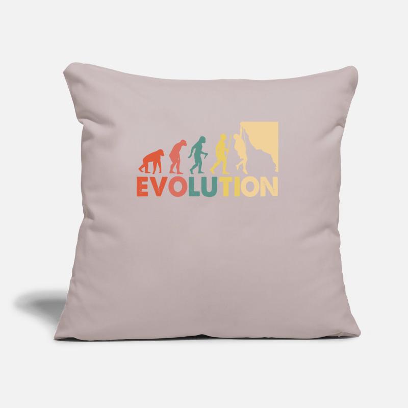 Climbing Evolution Escalade Coussin et housse de 45 x 45 cm
