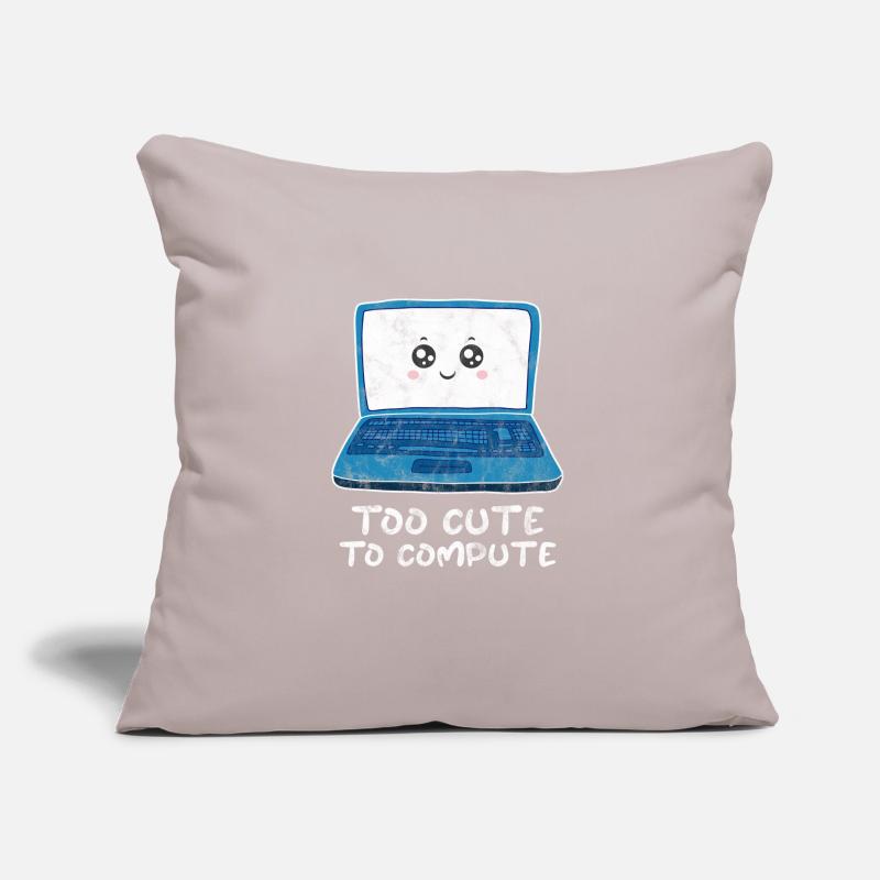 Computer Nerd PC Programmierer Informatik Geschenk Sofakissen mit Füllung 45 x 45 cm