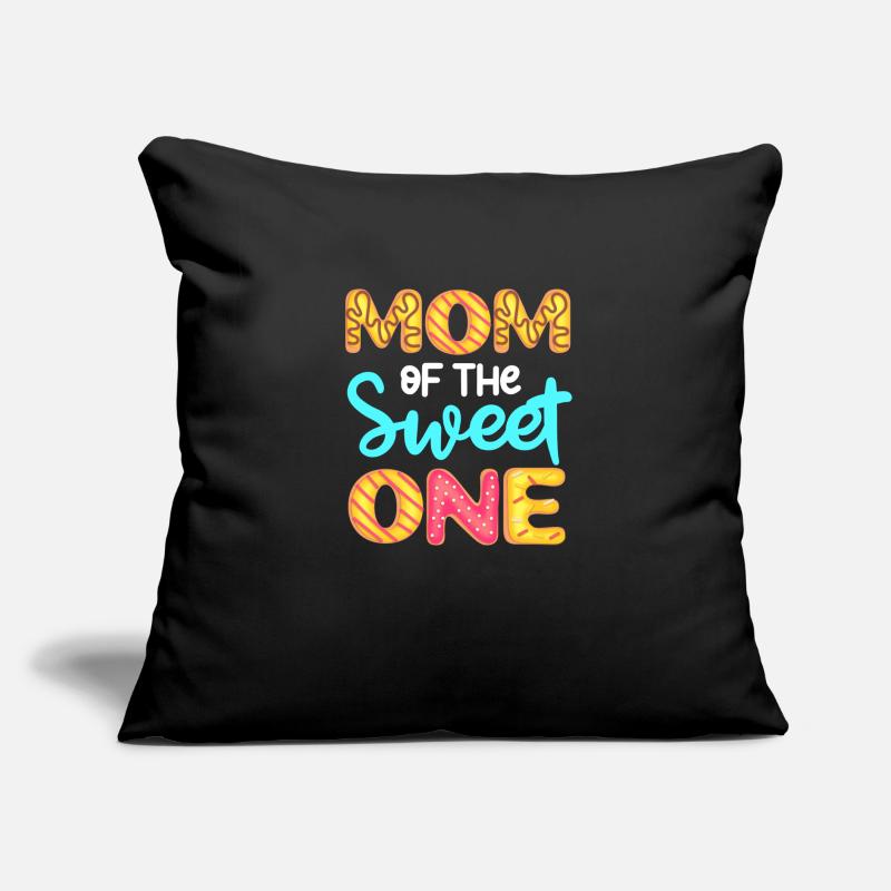 Donut Mutter Tochter Sohn Donuts Geschenk Sofakissen mit Füllung 45 x 45 cm