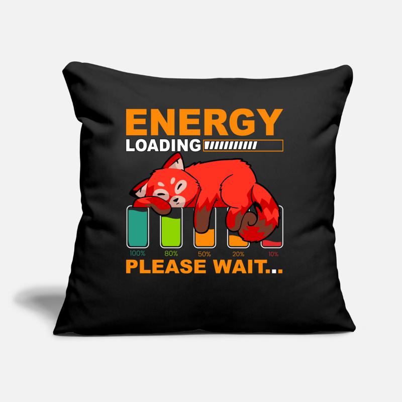 Energy Loading Please wait Sofakissen mit Füllung 45 x 45 cm