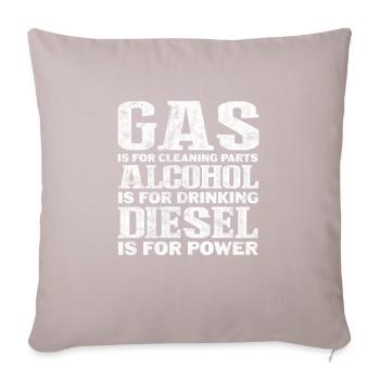 Diesel - Sofa pillow with filling 45cm x 45cm - light taupe - Front