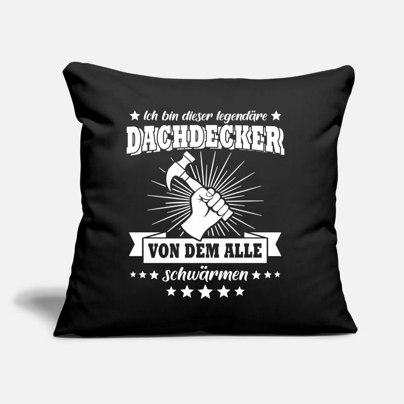Dachdecker Dachdecken Sofakissen mit Füllung 45 x 45 cm