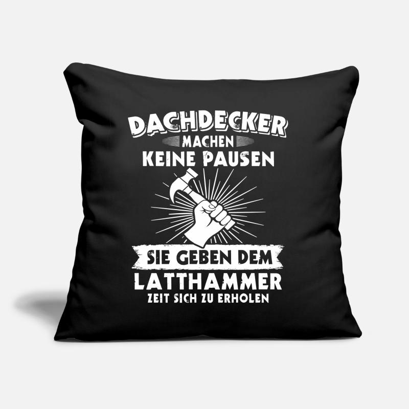 Dachdecker Dachdecken Sofakissen mit Füllung 45 x 45 cm