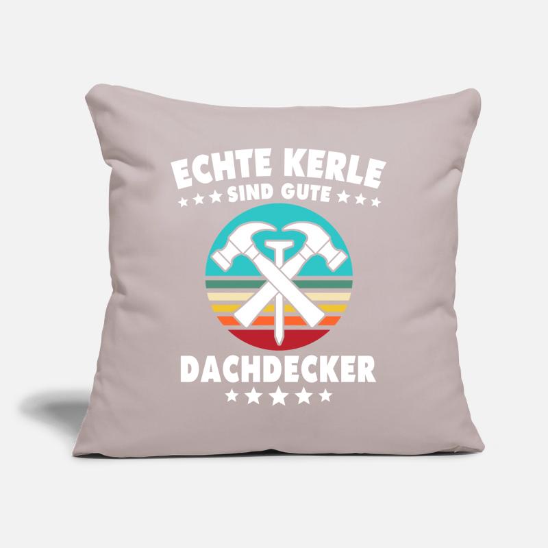 Dachdecker Dachspengler Dachklempner Sofakissen mit Füllung 45 x 45 cm