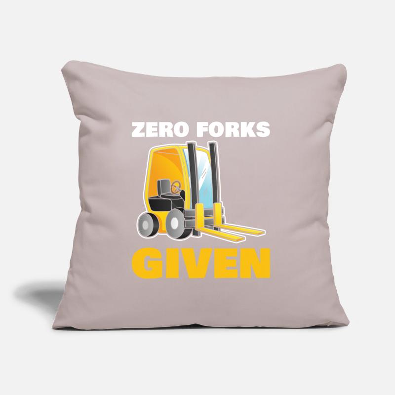 Zero Forks For All Construction Workers Sofa pillow with filling 45cm x 45cm