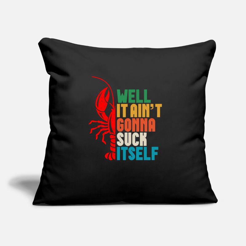 Crayfish Sofa pillow with filling 45cm x 45cm