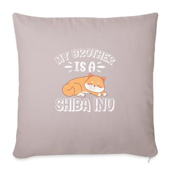 Shiba Inu Dog Dog Lover Dog Breed Gift - Sofa pillow with filling 45cm x 45cm - light taupe - Front