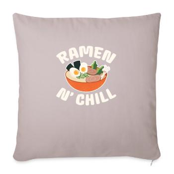 Ramen - Sofakissen mit Füllung 45 x 45 cm - helles Taupe - Vorne