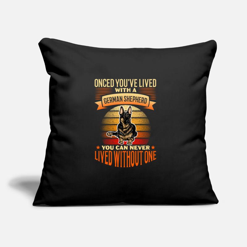 German Shepherd Sofa pillow with filling 45cm x 45cm