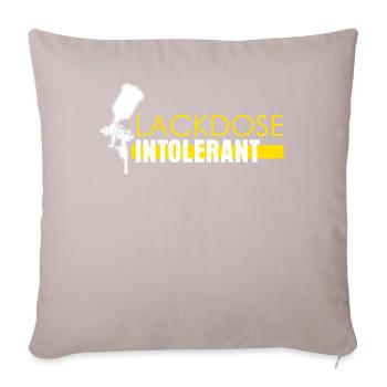 Peintre automobile - Coussin et housse de 45 x 45 cm - taupe clair - Devant
