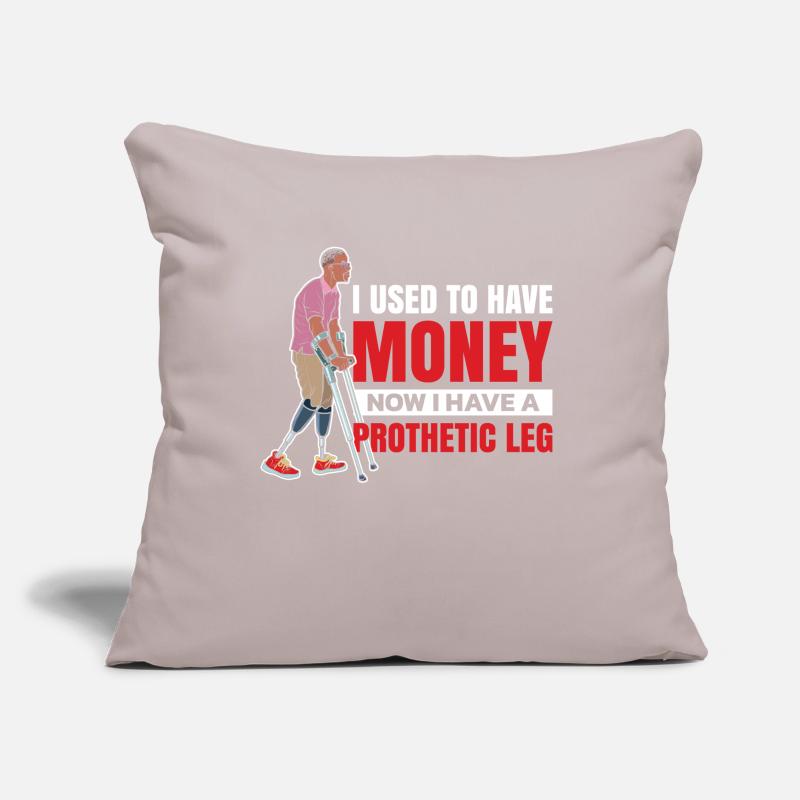 J’avais de l’argent, maintenant j’ai un Coussin et housse de 45 x 45 cm