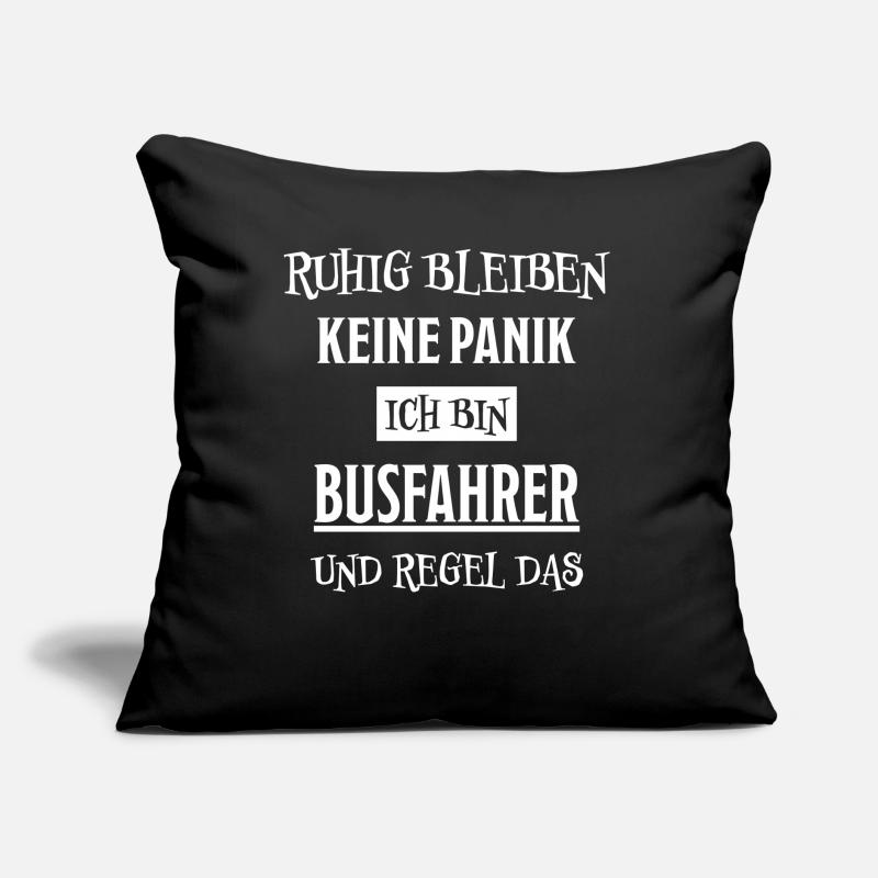 Busfahrer Beruf Lustiger Spruch Busfahrer Geschenk Sofakissen mit Füllung 45 x 45 cm