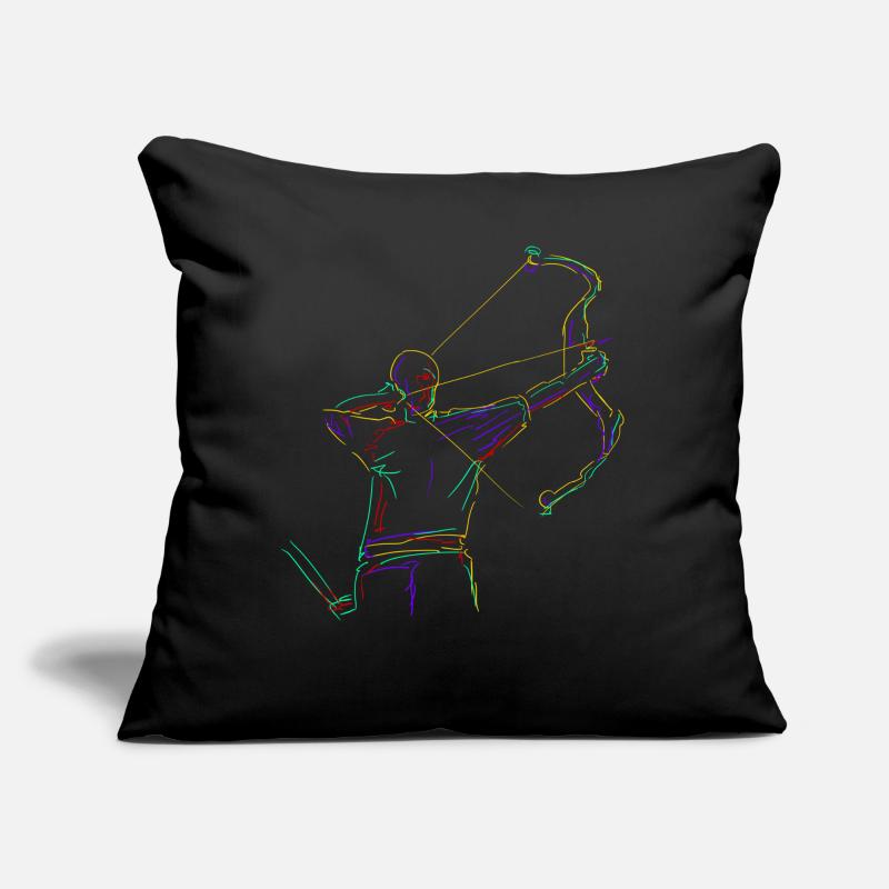 3D Archery Compound Bow Sofa pillow with filling 45cm x 45cm