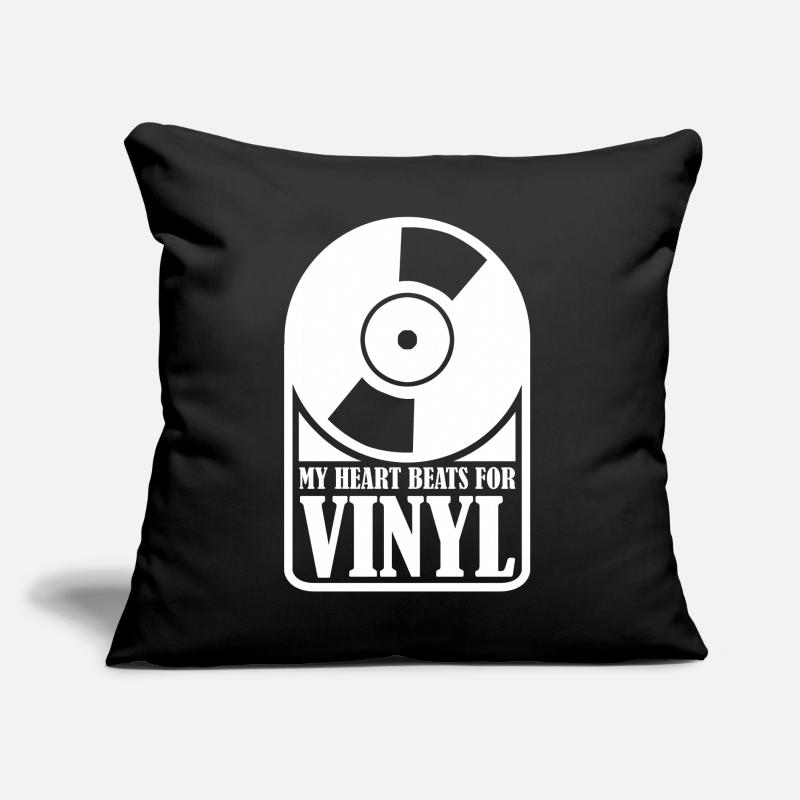Vinyl Record Records Sofa pillow with filling 45cm x 45cm