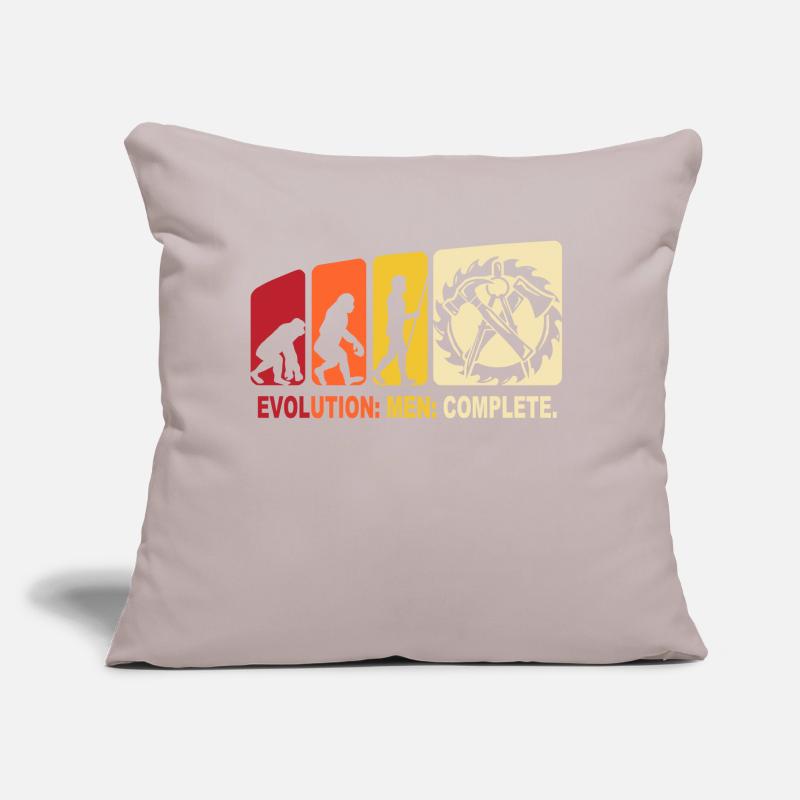 Charpentier Zimmermann Evolution Coussin et housse de 45 x 45 cm