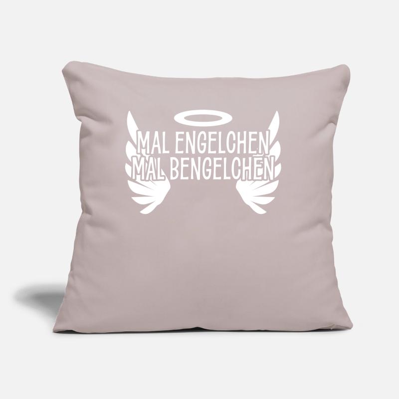 Bengelchen Engelchen Engel Bengel Sofakissen mit Füllung 45 x 45 cm