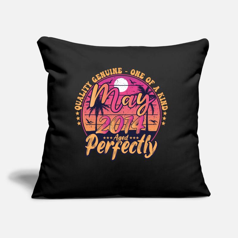 May 2014 anniversary 2014 Retro 2014 May Sofa pillow with filling 45cm x 45cm