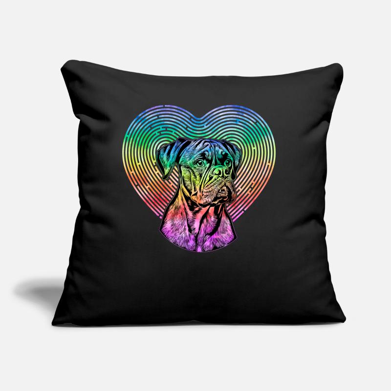 Boxer Rétro Coussin et housse de 45 x 45 cm