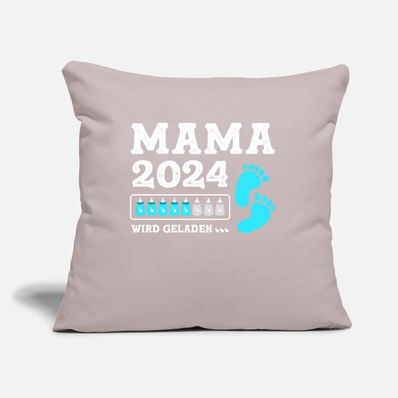 Mutter 2024 Werdende Mama Loading 2024 Sofakissen mit Füllung 45 x 45 cm