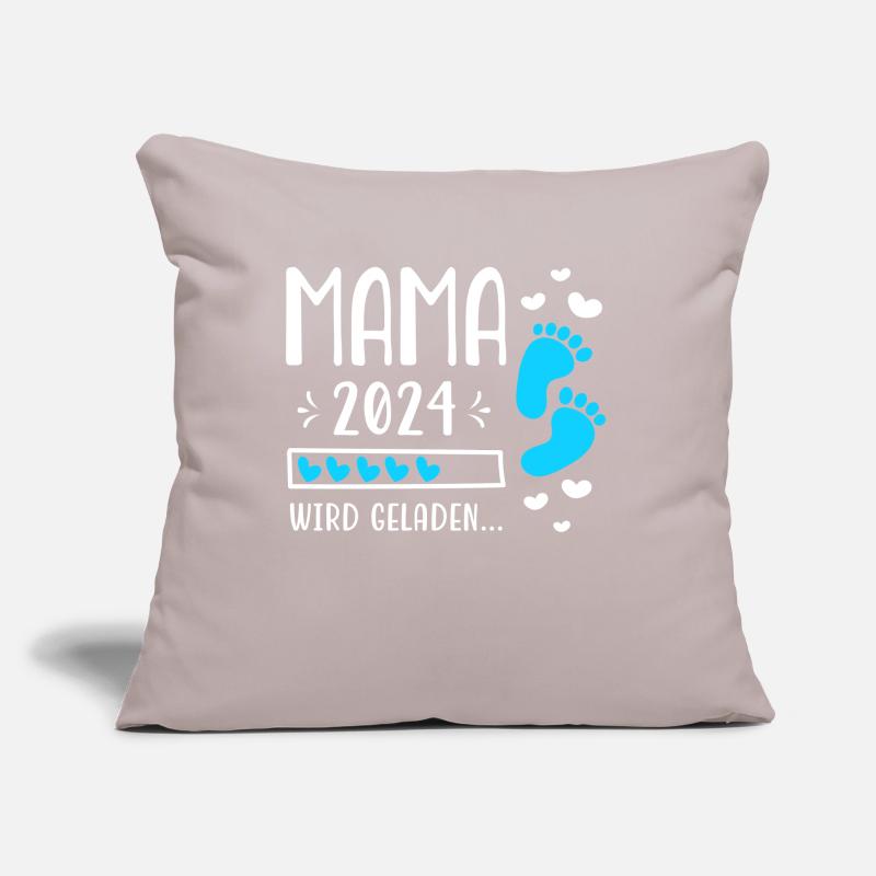 Mutter 2024 Werdende Mama Loading 2024 Sofakissen mit Füllung 45 x 45 cm
