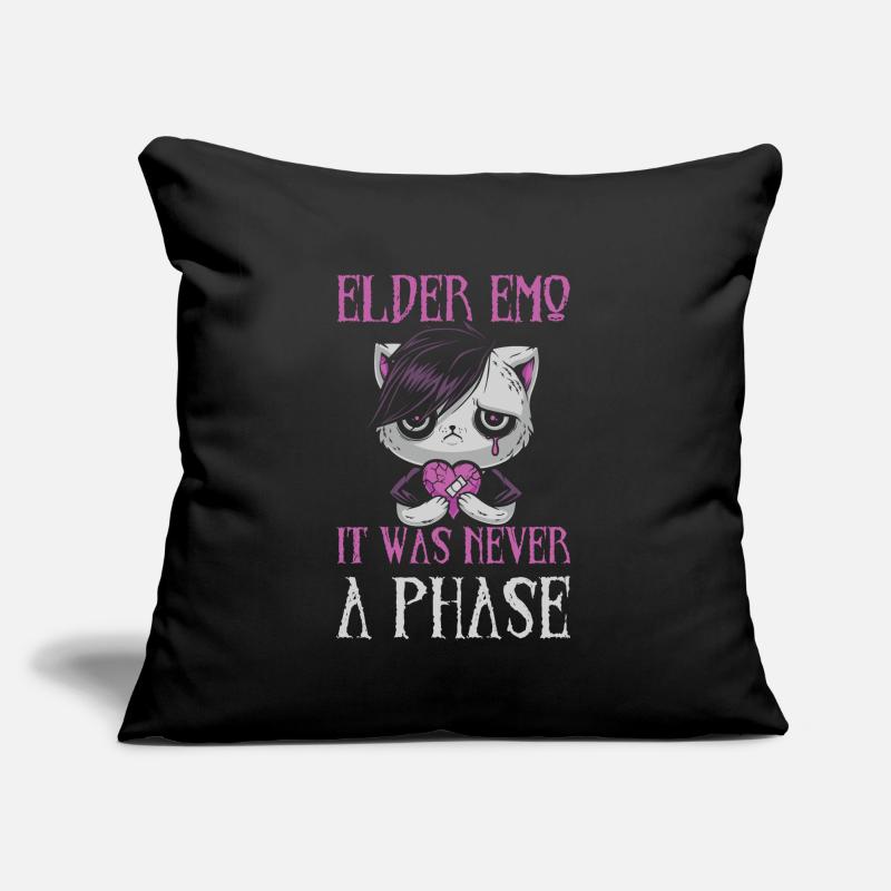 Elder Emo War Nie Eine Phase Für Goth Fan Sofakissen mit Füllung 45 x 45 cm
