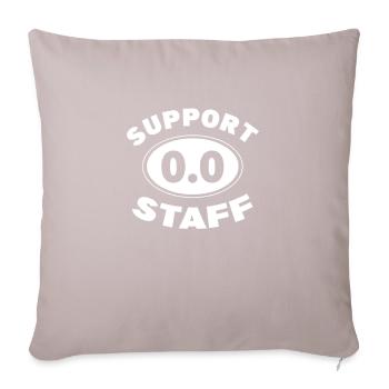Run - Sofa pillow with filling 45cm x 45cm - light taupe - Front