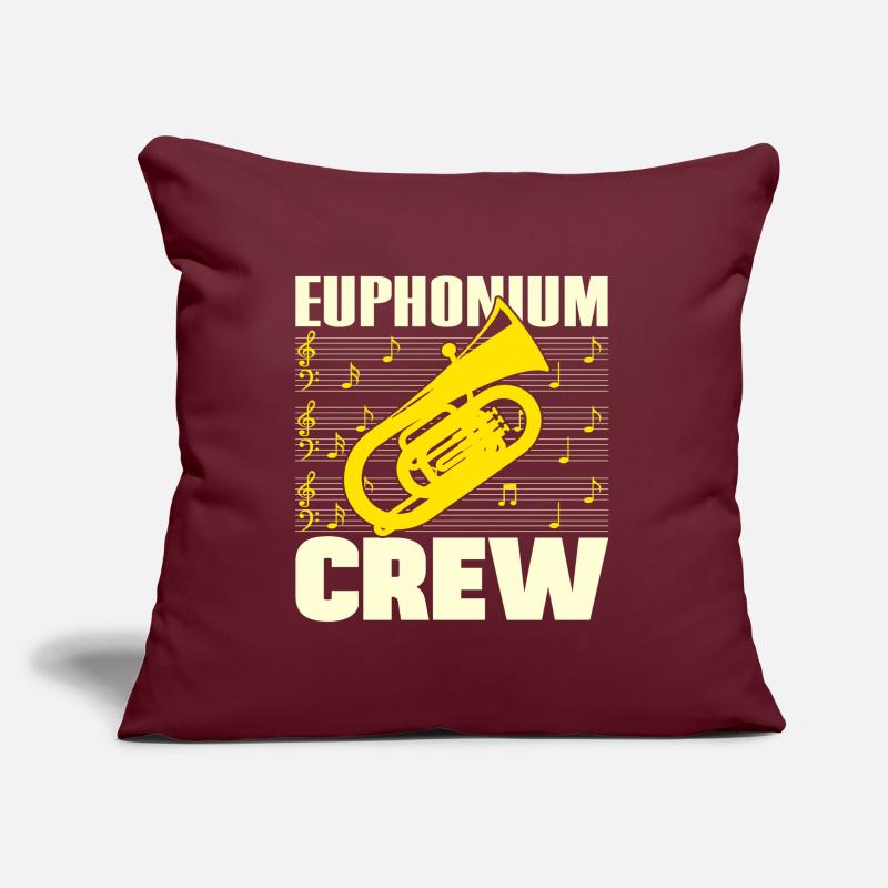 Euphonium Crew Baritone Player Gift Idea Sofa pillow with filling 45cm x 45cm
