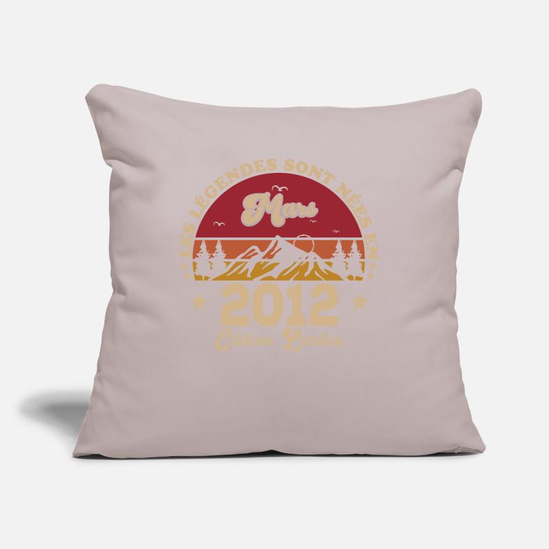 Mars 2012 | Mars 2012 anniversaire 2012 Coussin et housse de 45 x 45 cm