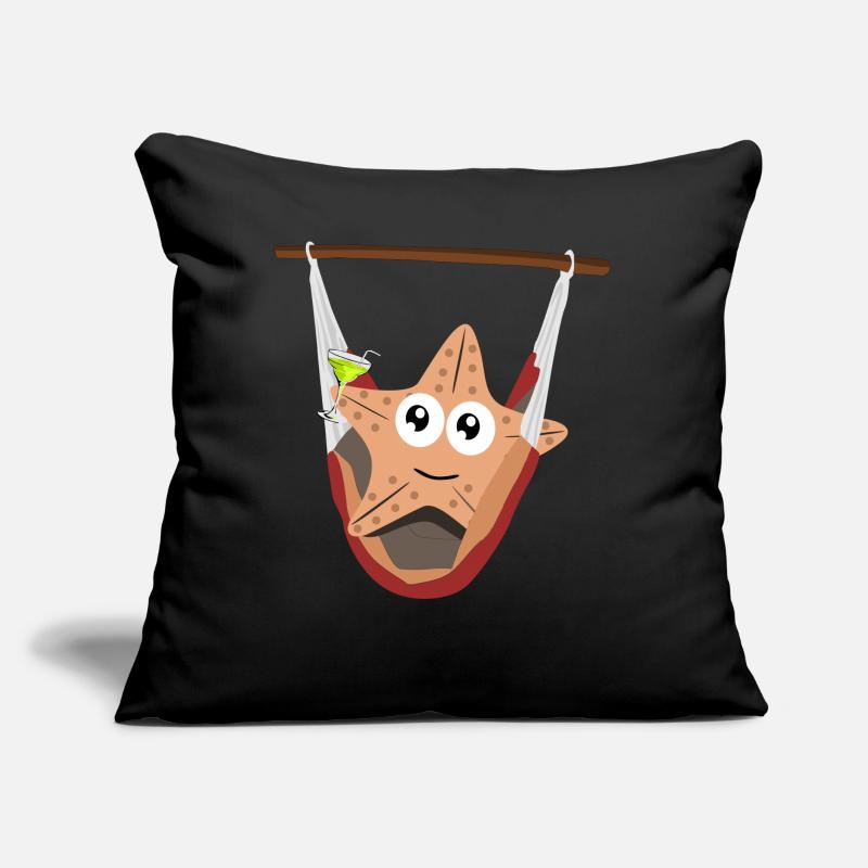 Étoile de mer dans un hamac Coussin et housse de 45 x 45 cm