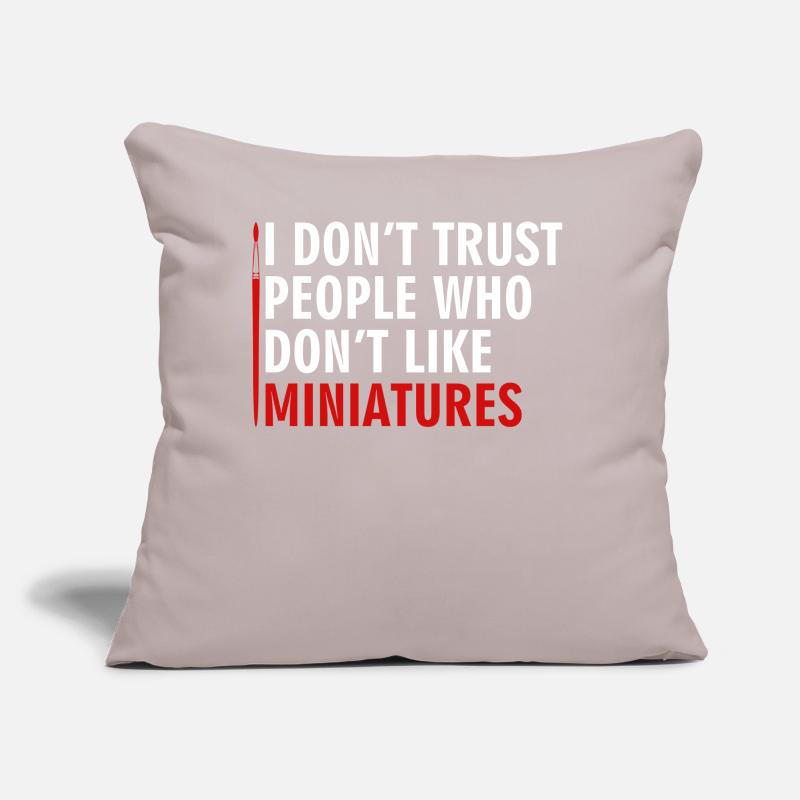 Model making brush model maker Sofa pillow with filling 45cm x 45cm