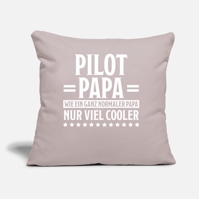 Pilot Spruch Flug Flugsport Witz Piloten Geschenk Sofakissen mit Füllung 45 x 45 cm
