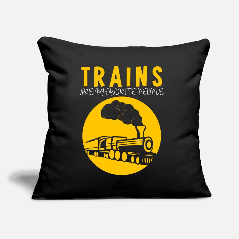 Model Railway Railway Train Driver Sofa pillow with filling 45cm x 45cm