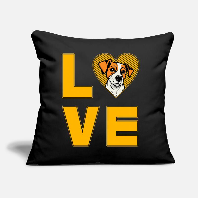 L’amour du beagle Coussin et housse de 45 x 45 cm