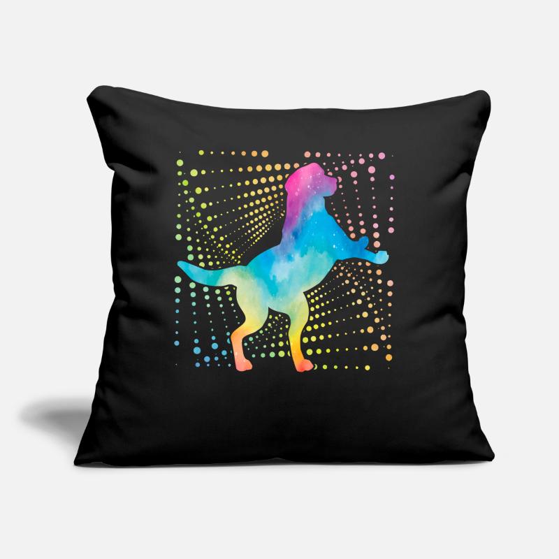 Labrador Rétro Coussin et housse de 45 x 45 cm