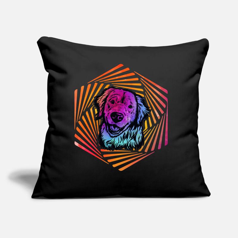 Labrador Rétro Coussin et housse de 45 x 45 cm
