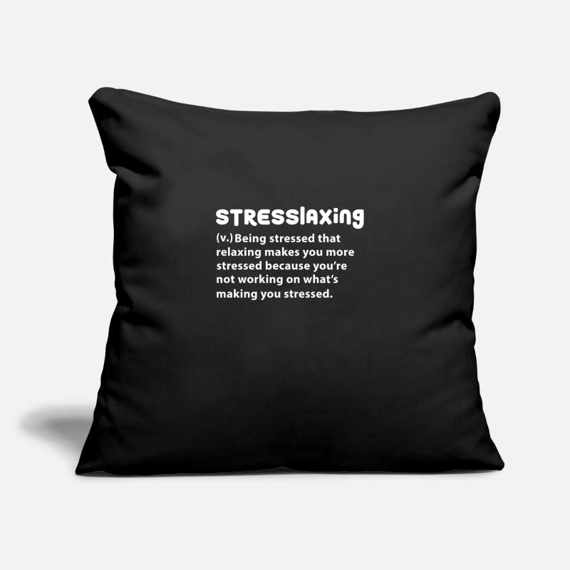 ADHS ADHD Aufmerksamkeit Defizit Geschenk Sofakissen mit Füllung 45 x 45 cm