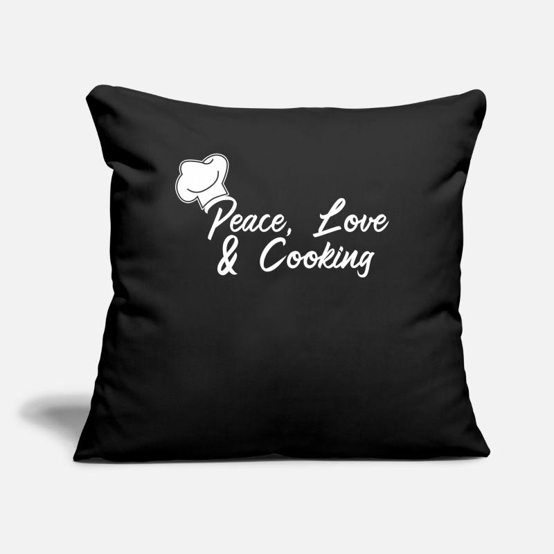 Chef's Hat Cooking Kitchen Chef Chef Sofa pillow with filling 45cm x 45cm