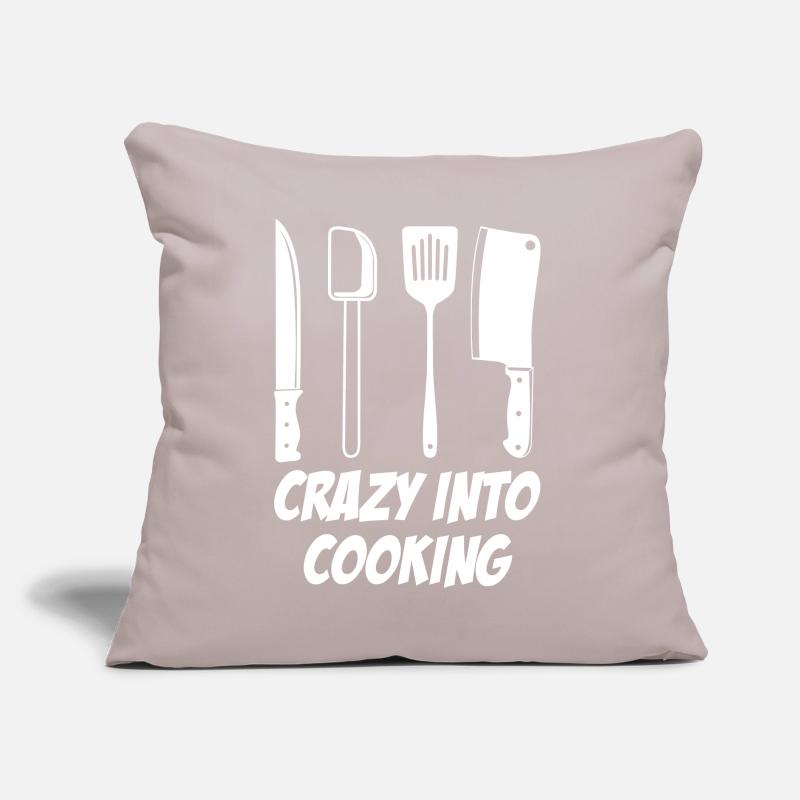 Cooking Chef's Knife Kitchen Chef Sofa pillow with filling 45cm x 45cm
