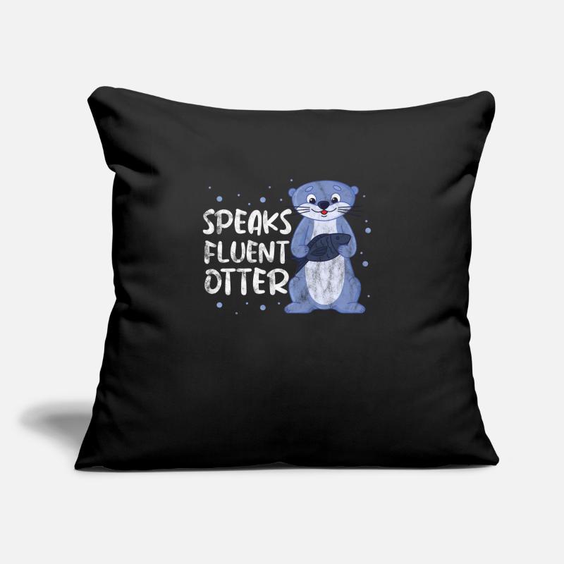 Otter Sofakissen mit Füllung 45 x 45 cm