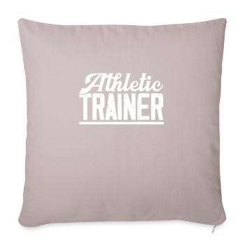 Sports Physician - Sofa pillow with filling 45cm x 45cm - light taupe - Front