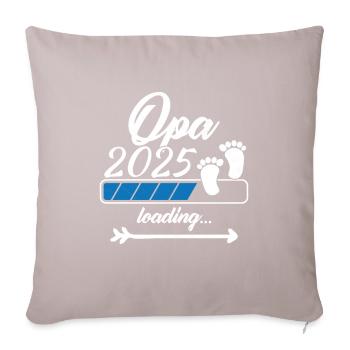Opa 2025 Loading - Sofakissen mit Füllung 45 x 45 cm - helles Taupe - Vorne