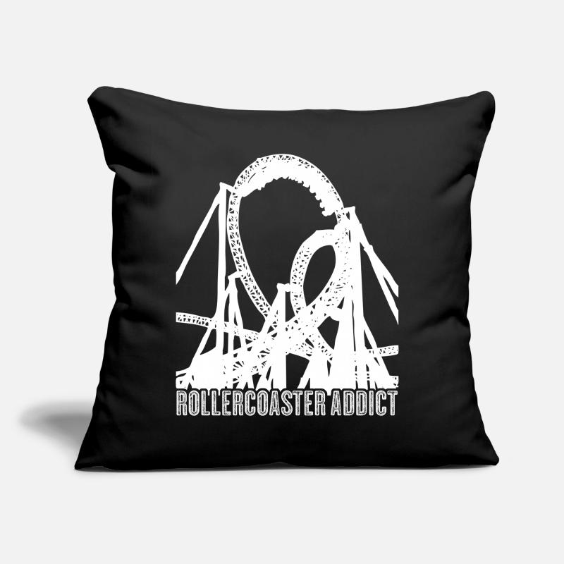 Roller coaster roller rider Coussin et housse de 45 x 45 cm