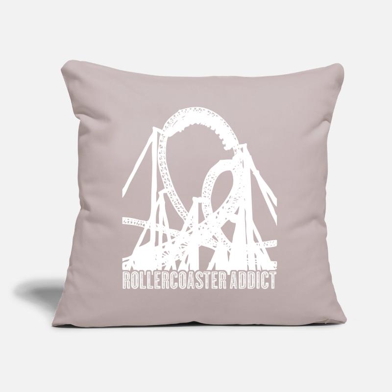 Roller coaster roller rider Coussin et housse de 45 x 45 cm