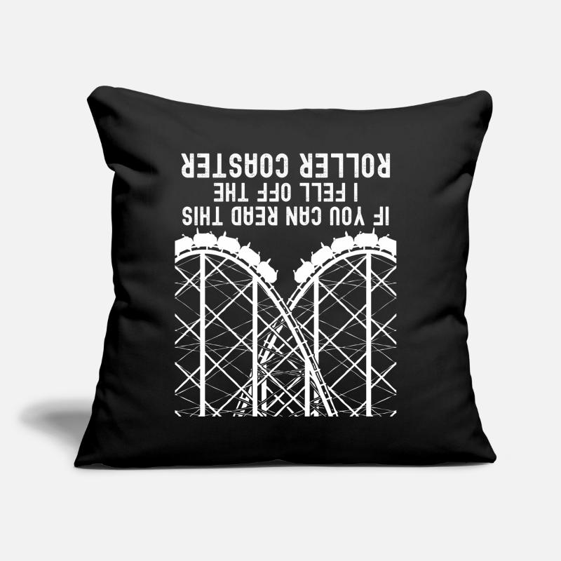 Roller coaster joke roller coaster rider Coussin et housse de 45 x 45 cm